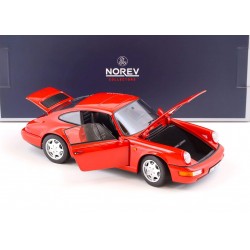 Porsche 911 964 Carrera 2 Coupe 1990 Red Norev 187320