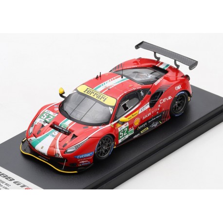 Ferrari 488 GTE Evo 52 24 Heures du Mans 2022 3ème LMGTEPro Looksmart LSLM140