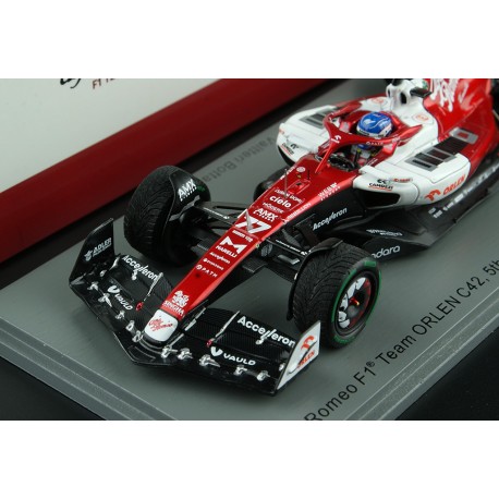 Alfa Romeo Ferrari C42 77 Valtteri Bottas F1 Emilie Romagne 2022 5ème Spark S8541