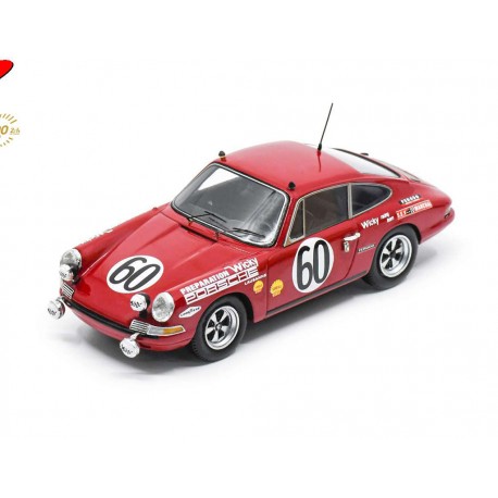 Porsche 911 T 60 24 Heures du Mans 1968 Spark S9741