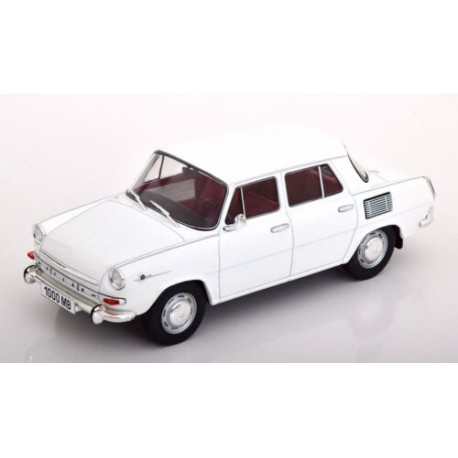 Skoda 1000 MB 1968 White WhiteBox WB124162