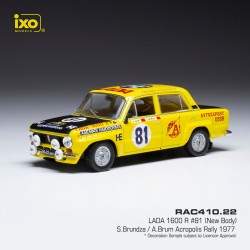 Lada 1600 81 Rallye de l'Acropole 1977 Brundza - Brum IXO RAC410