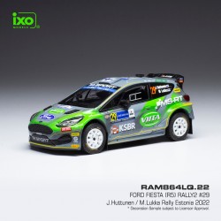 Ford Fiesta R5 Rally2 29 Rallye d'Estonie 2022 Huttunen - Lukka IXO RAM864