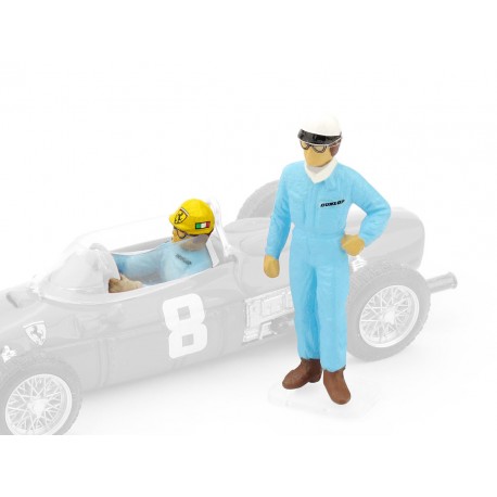 Figurines Phil Hill - Ricardo Rodriguez F1 Ferrari 1961 Brumm F087
