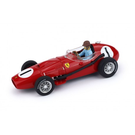Ferrari Dino 246 with driver 1 Peter Collins F1 Winner Angleterre 1958 Brumm R069-CH