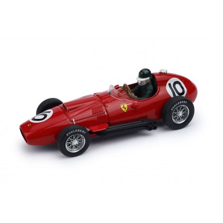 Ferrari 801 with driver 10 Mike Hawthorn F1 3rd Angleterre 1957 Brumm R122-CH