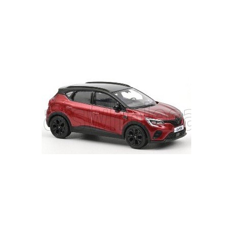 Renault Captur Rive Gauche 2022 Flame Red Black Norev 517769