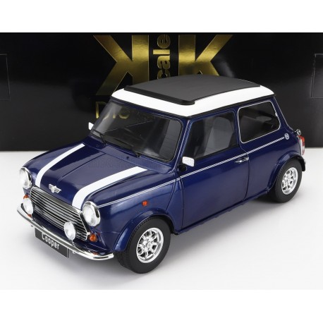 Mini Cooper Sunroof RHD 1992 Blue White KK Scale KKDC120073R
