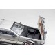 DMC DeLorean Time Machine Stainless Steel Back to the Future III 1982 Silver Sunstar SUN2712
