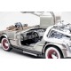 DMC DeLorean Time Machine Stainless Steel Back to the Future III 1982 Silver Sunstar SUN2712