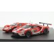 Set 2x Ford GT n67 2019 Ford GT40 n1 1967 24 Heures du Mans IXO FGT-43003-SET2
