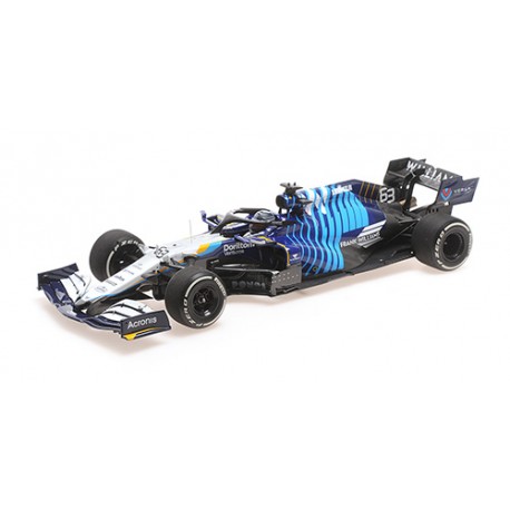Williams Mercedes FW43B 63 George Russell F1 2021 Arabie Saoudite Minichamps 117212263