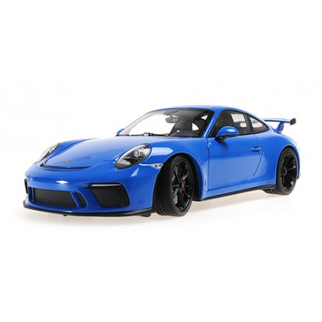 Porsche 911 GT3 2018 Blue Minichamps 110067024