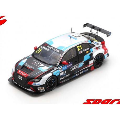 Audi RS3 LMS 21 9ème WTCR Macau 2018 Aurélien Panis Spark SA204