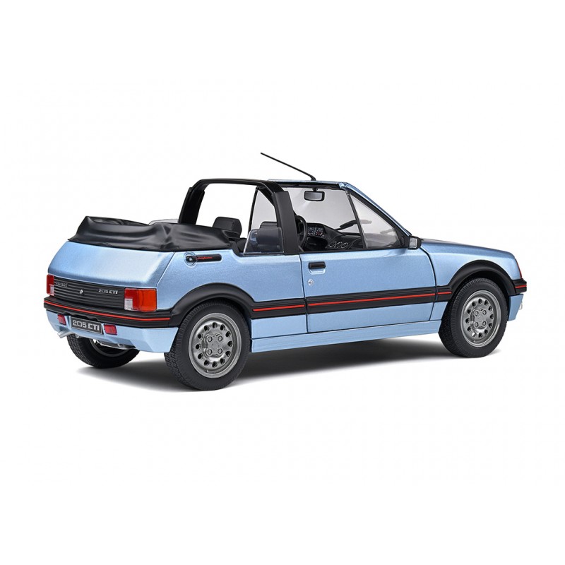 PEUGEOT 205 CTI CABRIOLET 1990 Bleu MINICHAMPS 1:43 EUR 77,60 - FR