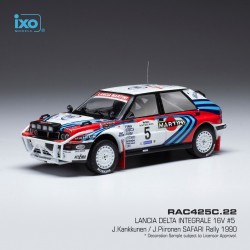 Lancia Delta Integrale 16V 5 Safari Rally 1990 Kankkunen - Piironen IXO RAC425C
