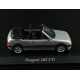 Peugeot 205 CTI Cabriolet 1990 Silver Metallic Minichamps 940112331