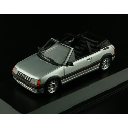 Peugeot 205 CTI Cabriolet 1990 Silver Metallic Minichamps 940112331