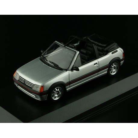 Peugeot 205 CTI Cabriolet 1990 Silver Metallic Minichamps 940112331