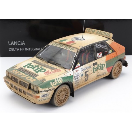 Lancia&nbsp;Delta HF Integrale Evo dirty version 5 Rallye Monte Carlo 1993 Aghini - Farnocchia Kyosho 08348F-DV