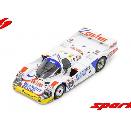 Porsche 956 19 24 Heures du Mans 1986 Spark S9870