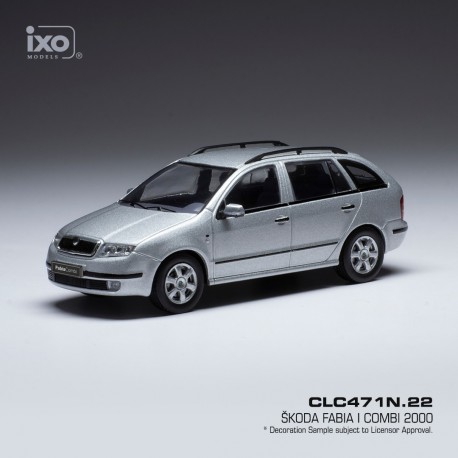 Skoda Fabia 2000 Silver IXO CLC471N