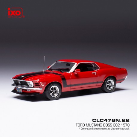 Ford Mustang Boss 302 1970 Red IXO CLC476N