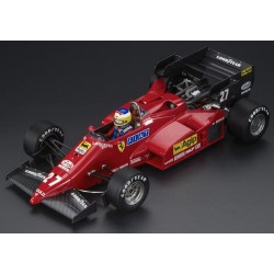 Ferrari 126 C4M with driver 27 Michele Alboreto F1 2nd Italie Monza 1984 GP Replicas GP159AWD