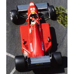 Ferrari F1/86 with driver 28 Stefan Johansson F1 3rd Autriche 1986 GP Replicas GP169BWD