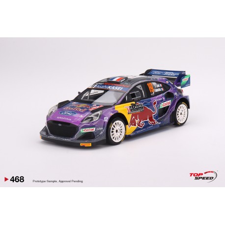 Ford Puma Rally 1 19 Winner Rallye Monte Carlo 2022 Loeb - Galmiche Truescale TS0468