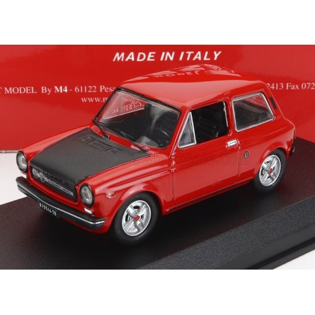 Autobianchi&nbsp;A112 Abarth II Serie 1973 Red Black Best Model BEST9836