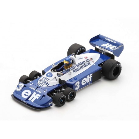 Tyrrell P34 3 F1 Allemagne 1977 Ronnie Peterson Spark 18S572
