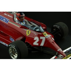 Ferrari 126CK 27 Gilles Villeneuve F1 Monaco 1981 With pilot figure GP Replicas GP016AWD