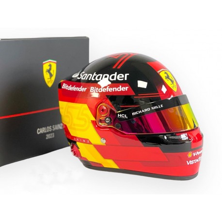 Casque Helmet 1/2 Carlos Sainz Jr F1 2023 Bell