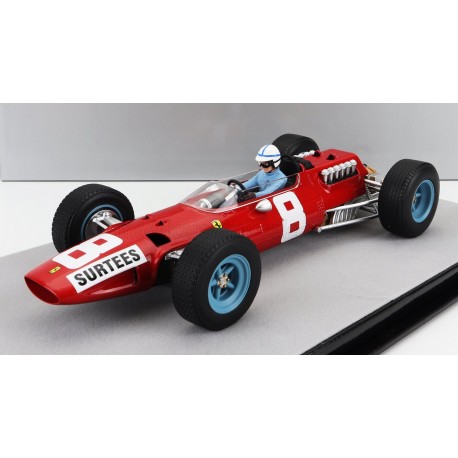 Ferrari 512 with pilot 8 John Surtees F1 Italie 1965 Tecnomodel TMD18-098B