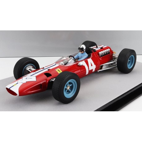 Ferrari 512 with pilot 14 Pedro Rodriguez F1 USA 1965 Tecnomodel TMD18-098D