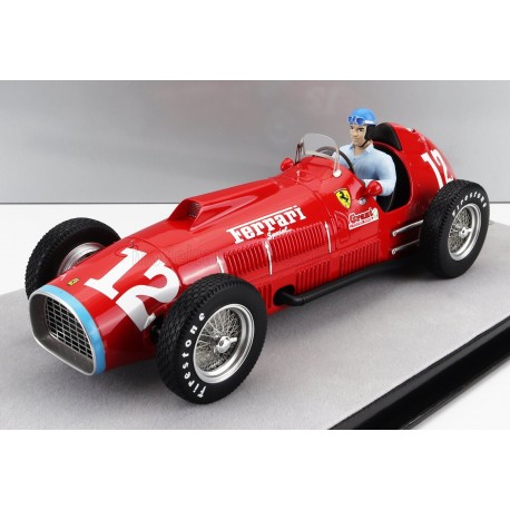 Ferrari 375 with pilot 12 Alberto Ascari Indianapolis Indy 500 1952 Tecnomodel TMD18-193B