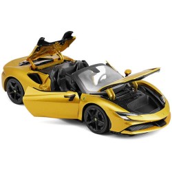 Ferrari SF90 Spider Metallic Yellow Bburago BBU18-16016Y