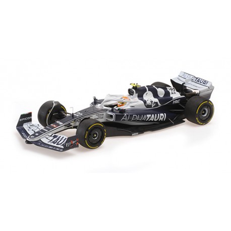 Alpha Tauri Red Bull AT03 22 Yuki Tsunoda F1 Grand Prix de Bahrain 2022 Minichamps 117220122
