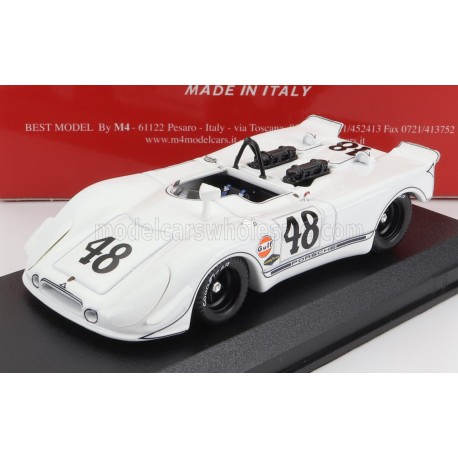 Porsche 908/02 Flunder Spider 48 2nd 12 Heures de Sebring 1970 Best Model BEST9219/2