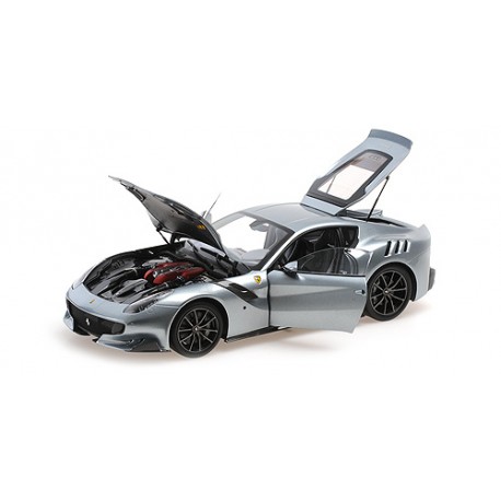 Ferrari F12 TDF 2015 Grigio Titano Minichamps BBR182104