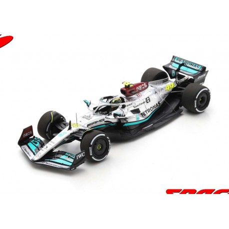 Mercedes AMG F1 W13 E Performance 44 Lewis Hamilton F1 2ème France 2022 Spark S8542