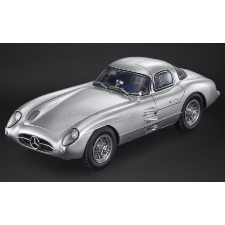 Mercedes Benz&nbsp;300SLR Coupe Uhlenhaut 1955 Silver with Blue Interior Top Marques TOP128B