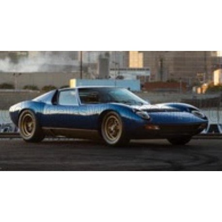 Lamborghini&nbsp;Miura SV 1971 Blue Medio Top Marques TM12-47A