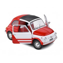 Fiat&nbsp;500 Abarth Turbina Tribute 1965 Red White Solido S1801408