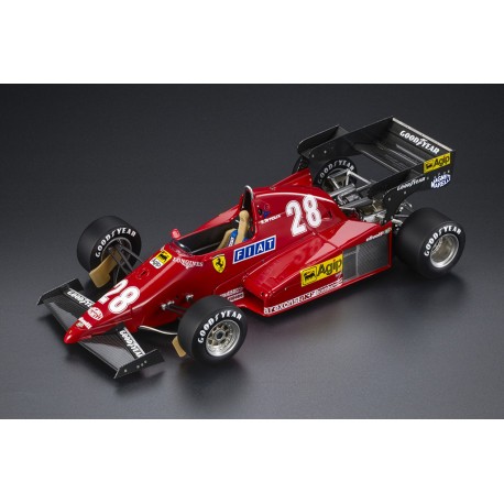 Ferrari 126 C3 28 Rene Arnoux F1 Winner Fastest lap Pays Bas Zandvoort 1983 GP Replicas GP096D
