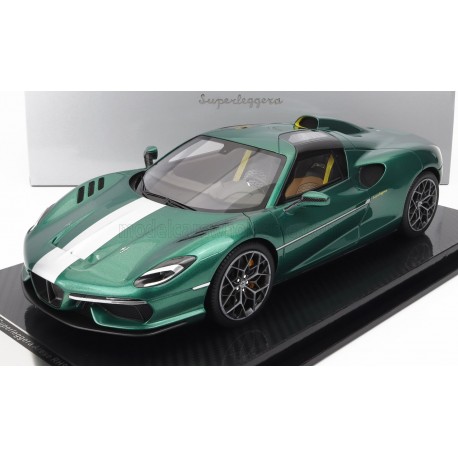 Touring Superleggera Arese RH95 (Chassis and Engine F12) 2021 Green Met Tecnomodel TM18-268A