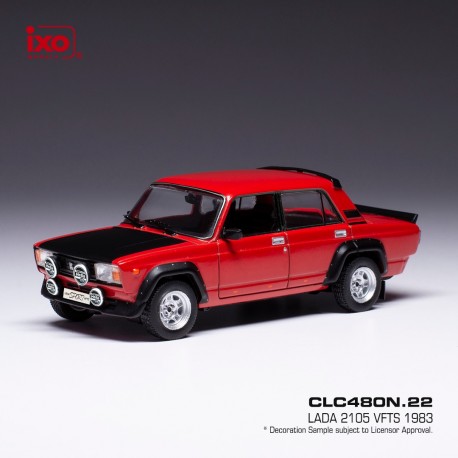Lada 2105 VFTS 1983 Red IXO CLC480N