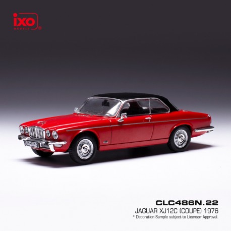 Jaguar XJ12 C 1976 Red Black IXO CLC486N