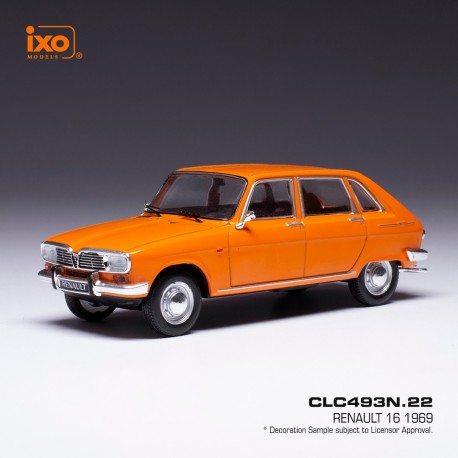 Renault R 16 1969 Orange IXO CLC493N